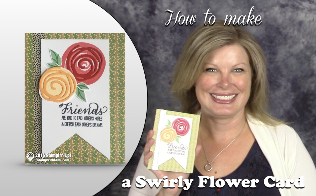 VIDEO: Cool Swirly Scribbles Flowers Card - Stampin' Up! Demonstrator ...