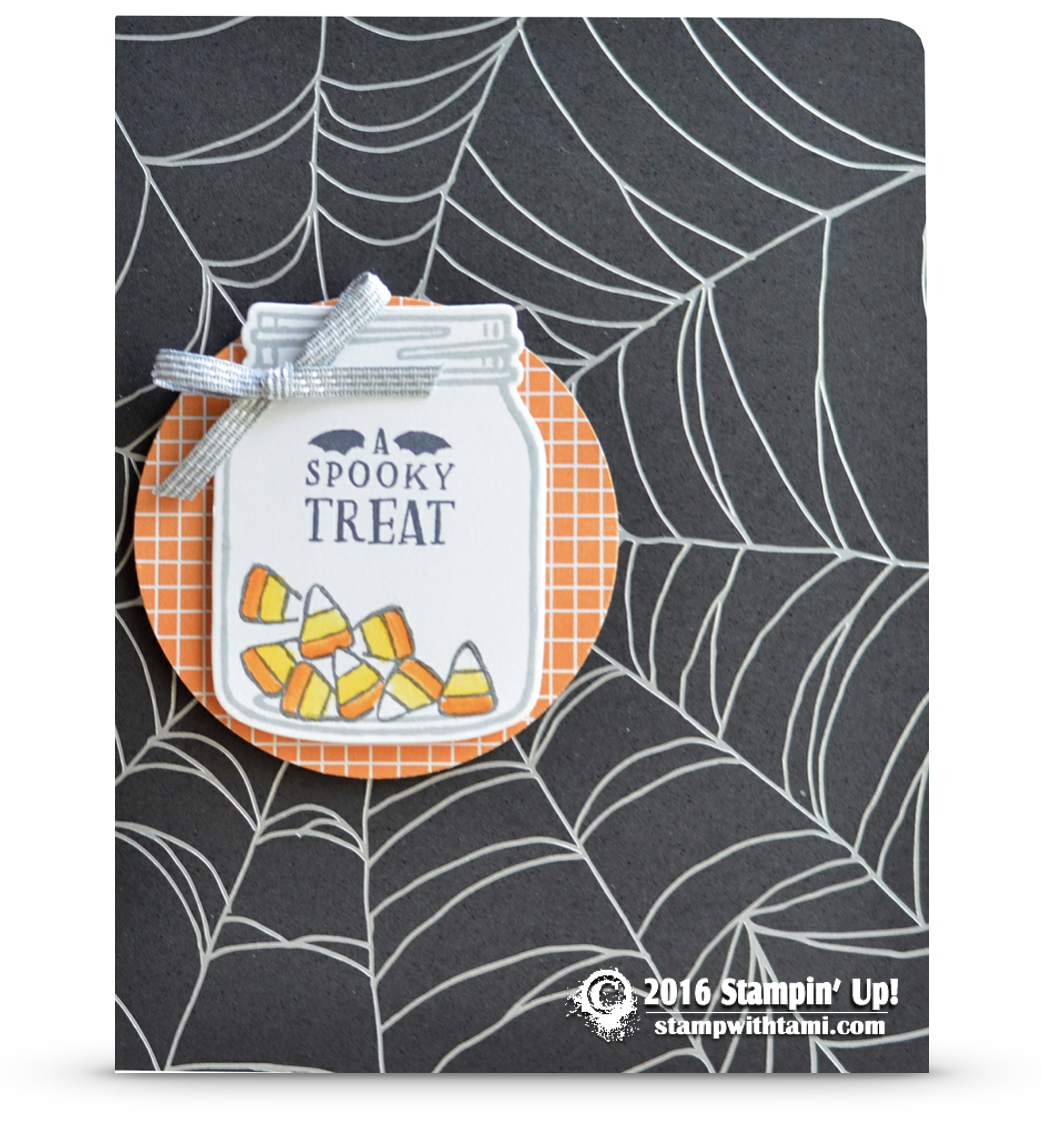 stampin up a spooky treat