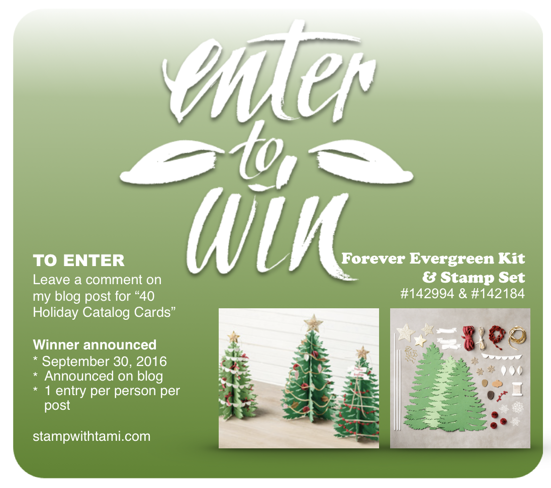 VIDEO 40 Holiday Catalog cards in 15 minutes plus new Giveaway