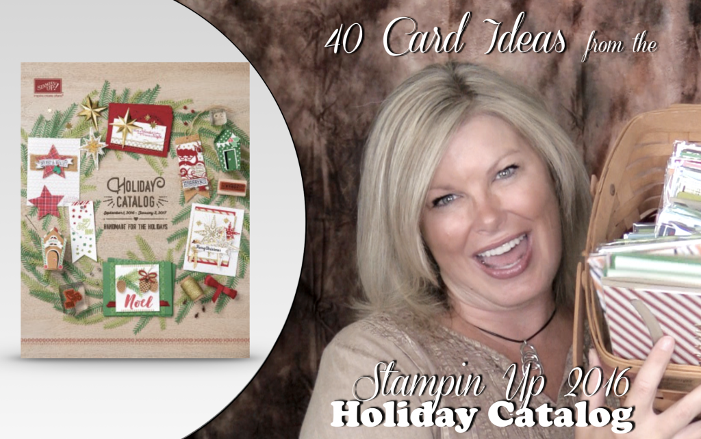 VIDEO 40 Holiday Catalog cards in 15 minutes plus new Giveaway