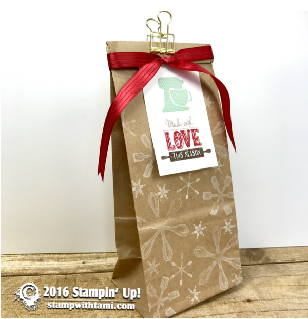 TREAT BAG: Yummy Little Christmas Treat Package - Stampin' Up ...