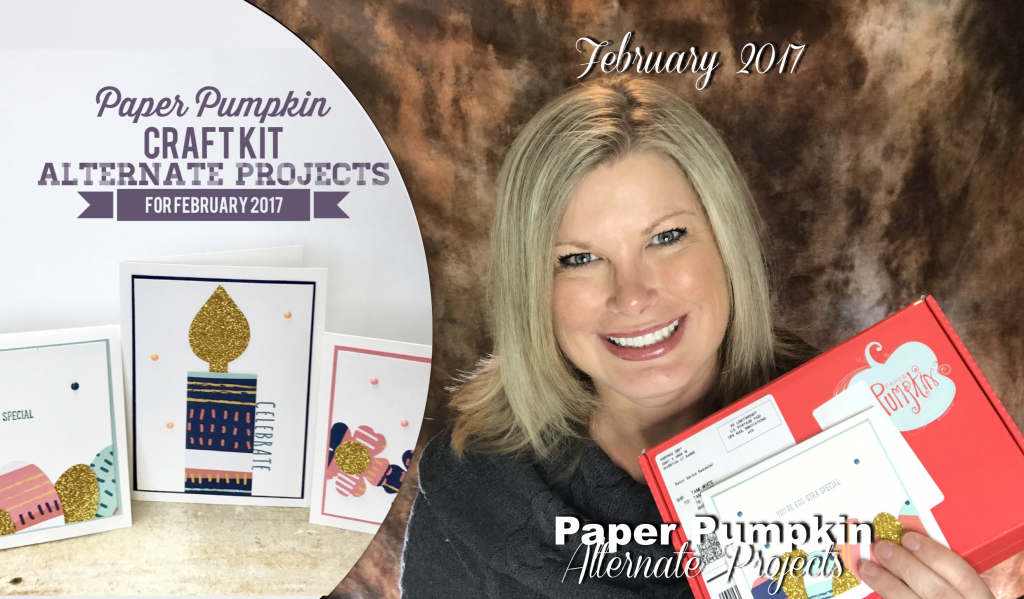 VIDEO: February 2017 Paper Pumpkin Kit, Alternate Projects & Giveaway ...