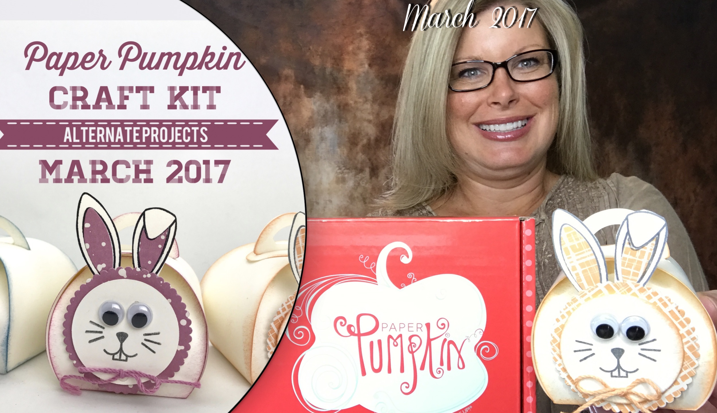 VIDEO: March 2017 Paper Pumpkin Kit, Alternate Projects & Giveaway ...
