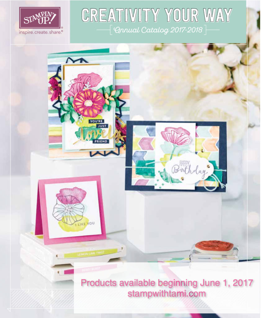 NEWS Introducing the New 201718 Stampin Up Annual Catalog Stampin