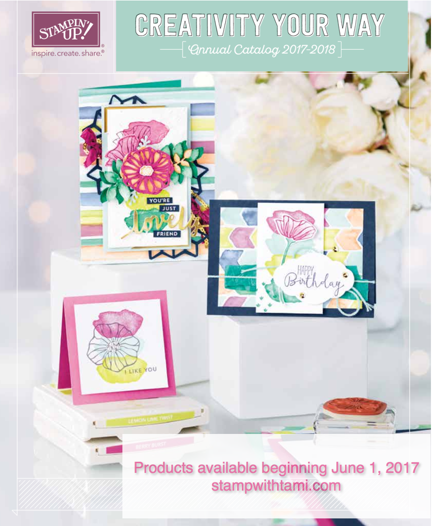NEWS Introducing the New 201718 Stampin Up Annual Catalog Stampin