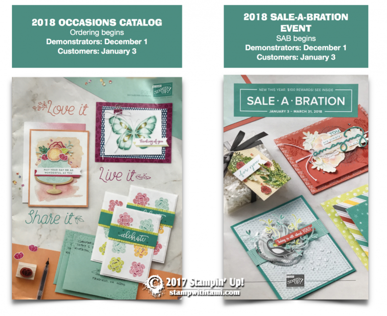 VIDEO On Stage Event Recap & 2018 Occasions and Saleabration Catalog