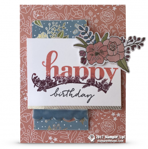 SNEAK PEEK: Happy Birthday Card from the Sale-a-Bration Happy Wishes ...