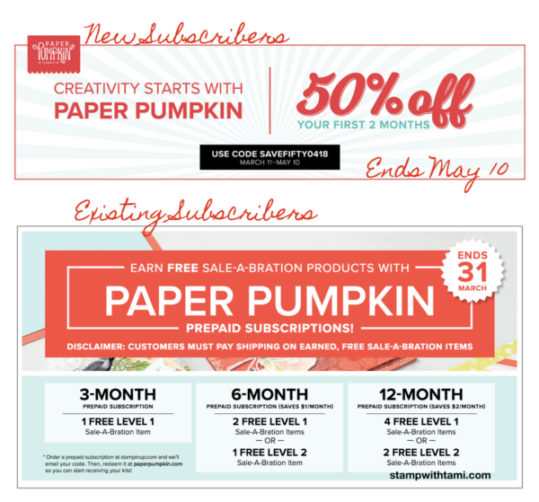 ONLINE CLASS & VIDEO: February 2018 Paper Pumpkin Kit, Alternate Card ...