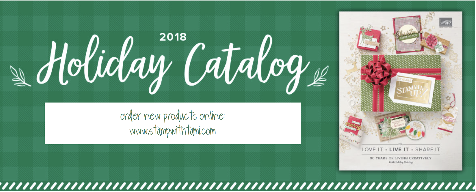 NEWS 2018 Holiday Catalog is now available in my online store