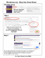 Wordpress.org Cheat Sheet