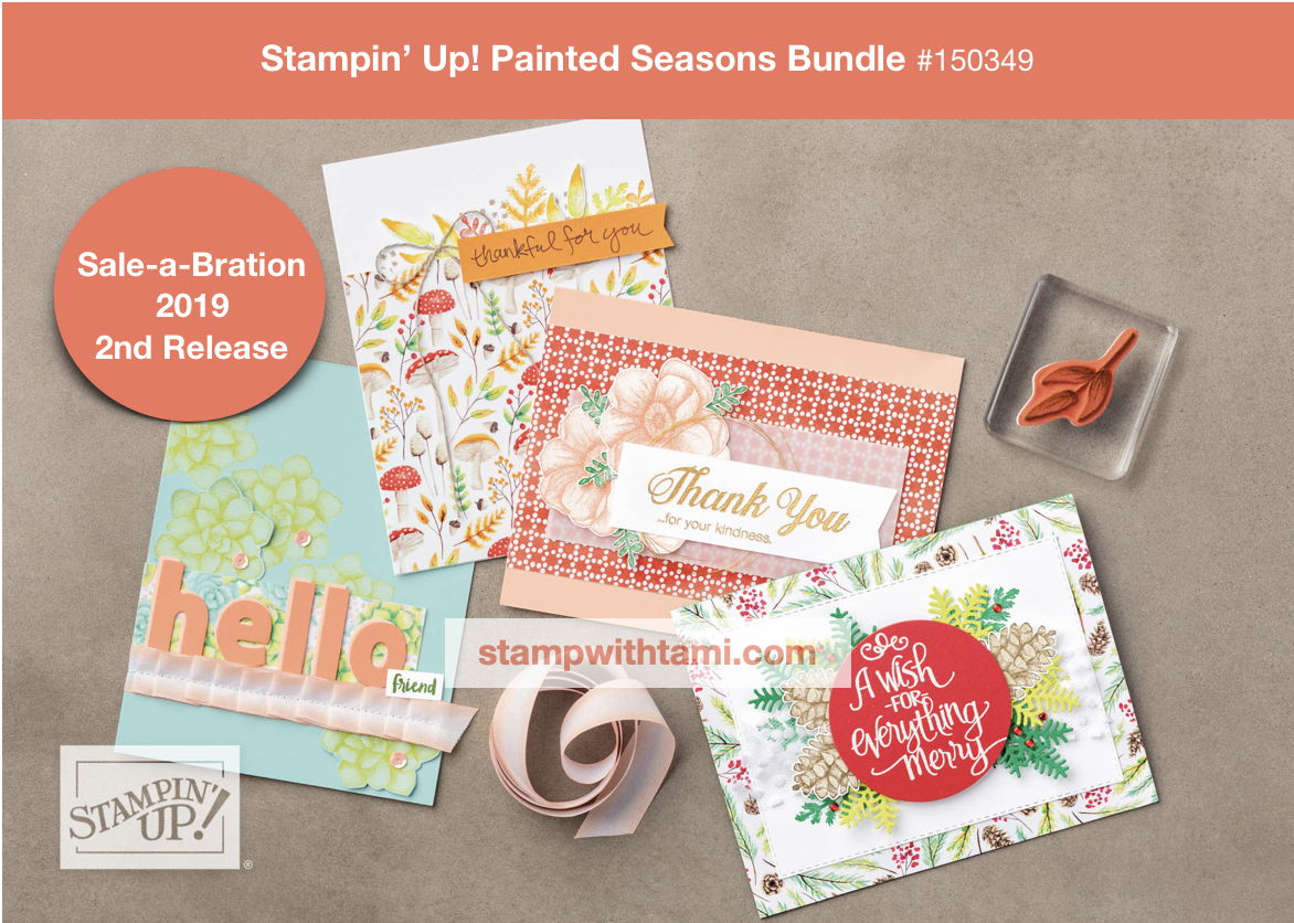 NEW SaleaBration 2nd Release more free products Stampin' Up
