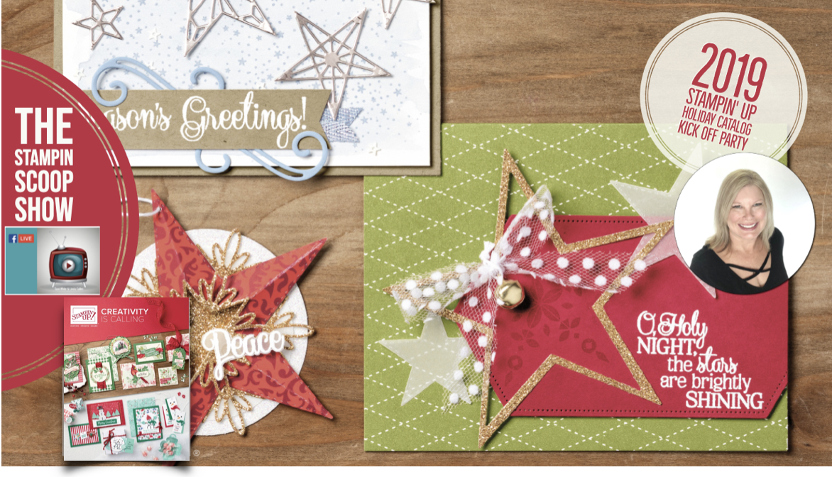 VIDEO 2019 Stampin Up Holiday Catalog kick off and over 70 ideas