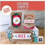 VIDEO: Exploring the Stampin Up Joy of Giving Tag Kit for the Holidays