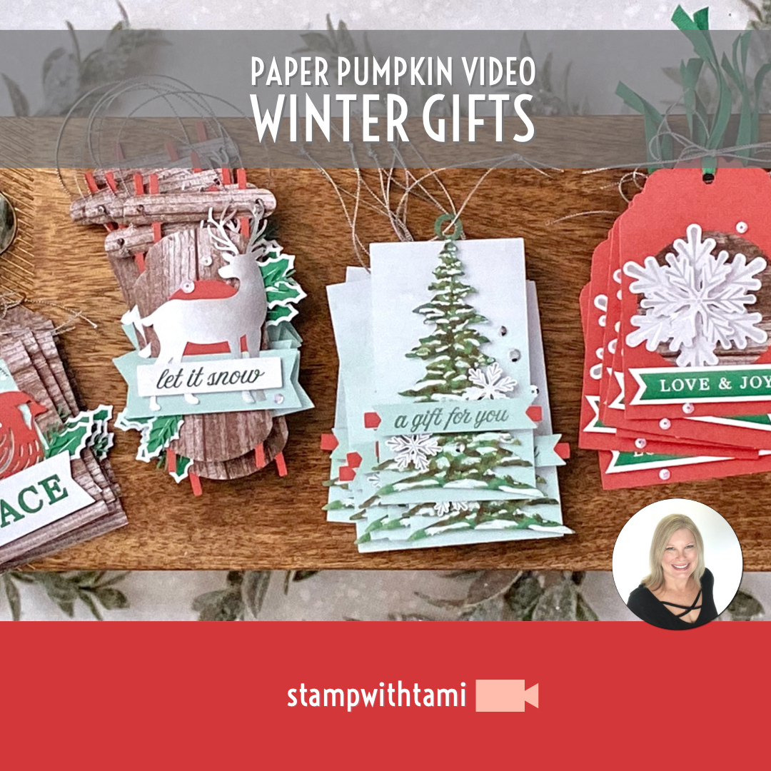 Video November Paper Pumpkin Kit Winter Ts Kit Reveal And Giveaway