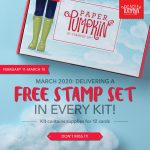 Free Stamp Set with the March Paper Pumpkin Kit – “No Matter the Weather”