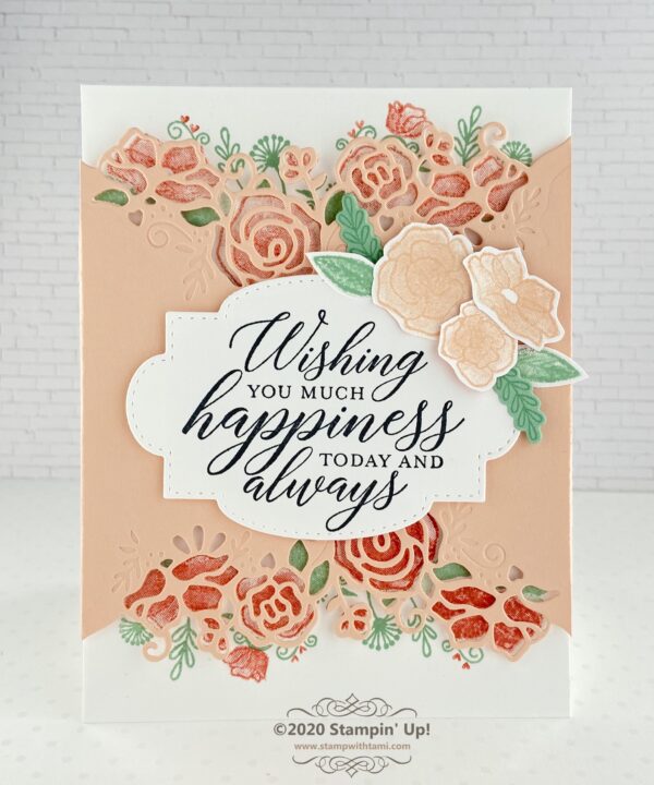 CARD: Wishing you much happiness today and always - Stampin' Up ...