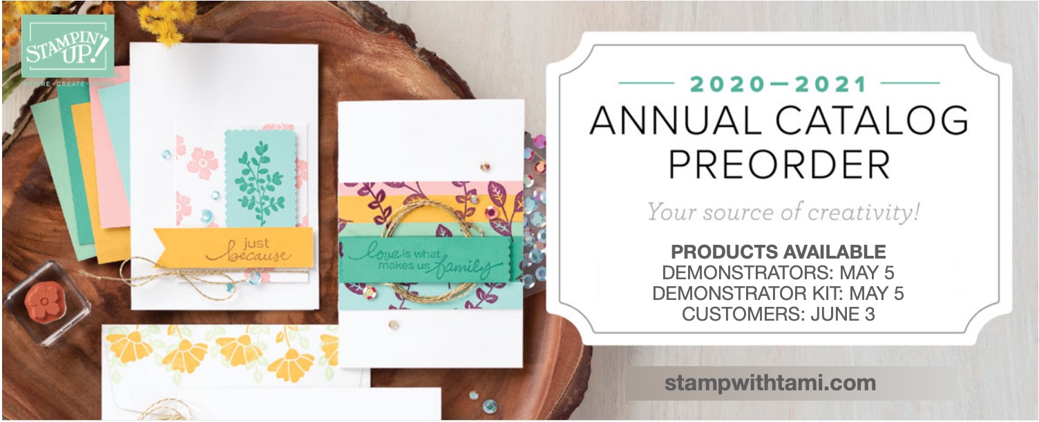 NEWS! Stampin Up New Catalog PreOrder is Happening Now find out how