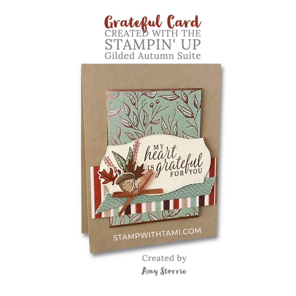 beautiful autumn stampin up amy storrie