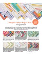 15% OFF DESIGNER PAPER SALE