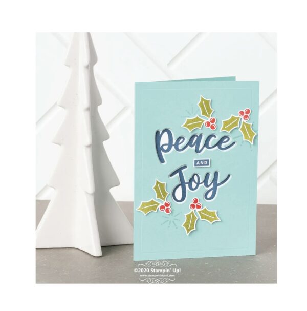 Peace & Joy Bundle Card | Stampin' Up! | StampWithTami.com