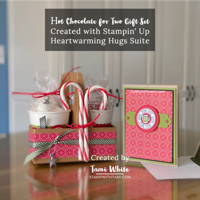 Stampin' Up Cup of Christmas Hot Cocoa Holder Video Tutorial