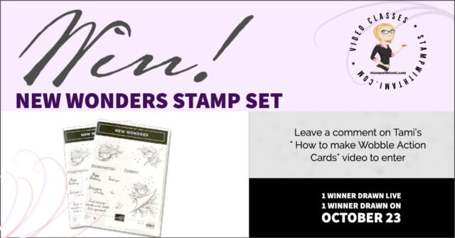Win New Wonders Stamp Set