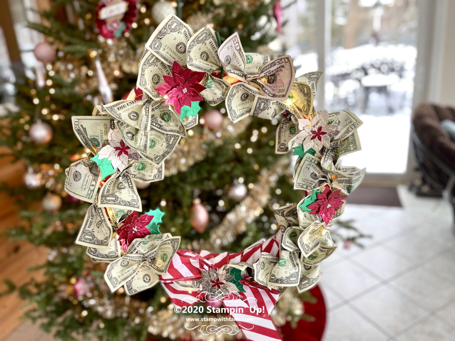 Money Wreaths Stampin' Up!
