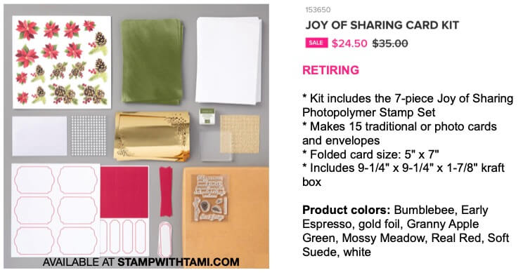 Joy of Sharing Card Kit