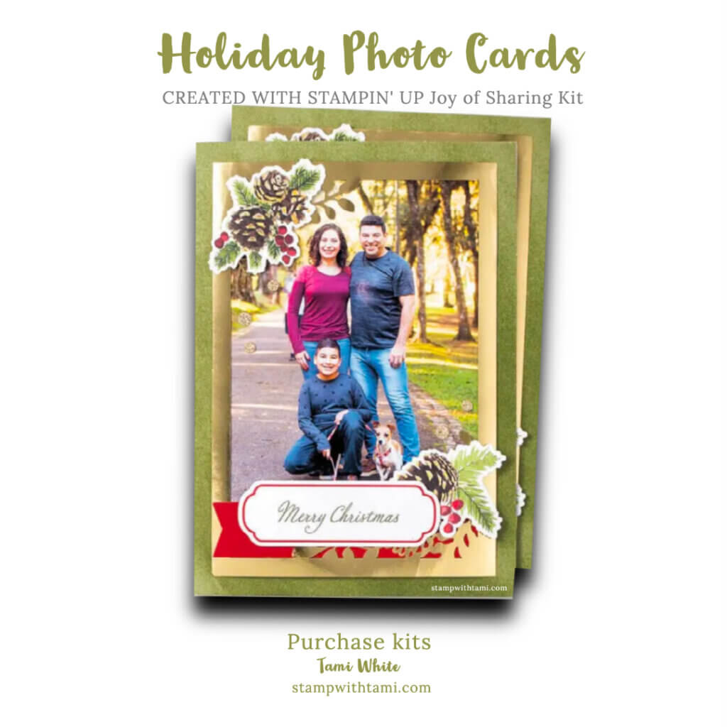 Stampin Up Holiday Cards