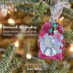 Stampin Up Holiday Treat Boxes Dominick the Donkey