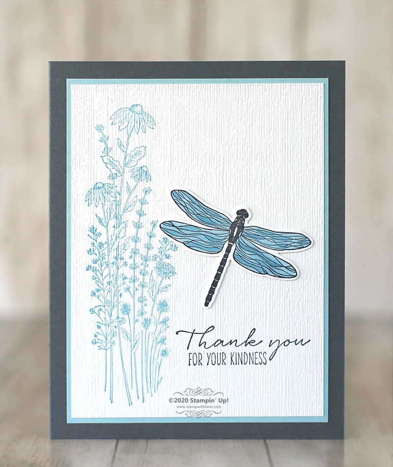 thank you dragonfly card