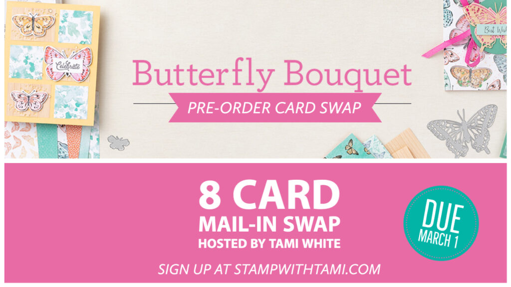 Butterfly Bouquet Card Swap