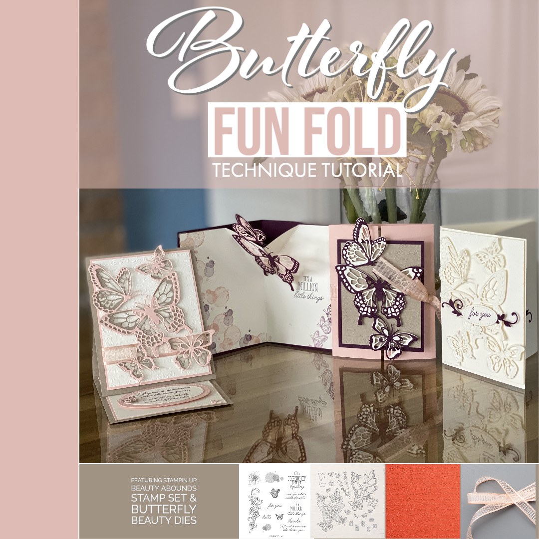 Butterfly Fun Fold Card Kits | Stampin Up | StampWithTami.com
