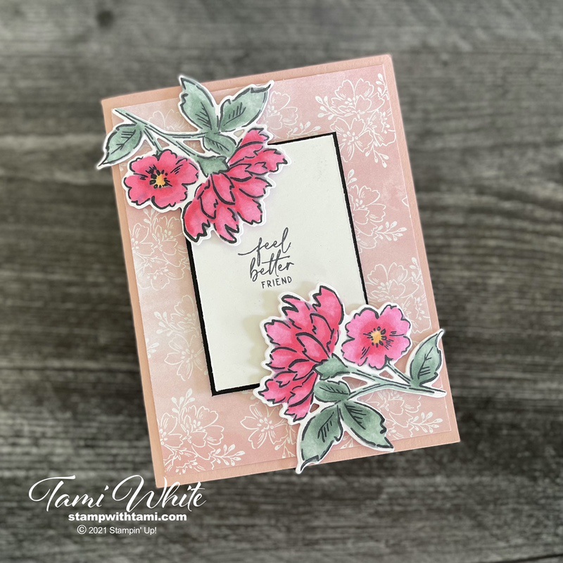 Make an Easel Keyhole Card | Stampin' Up! | StampWithTami.com