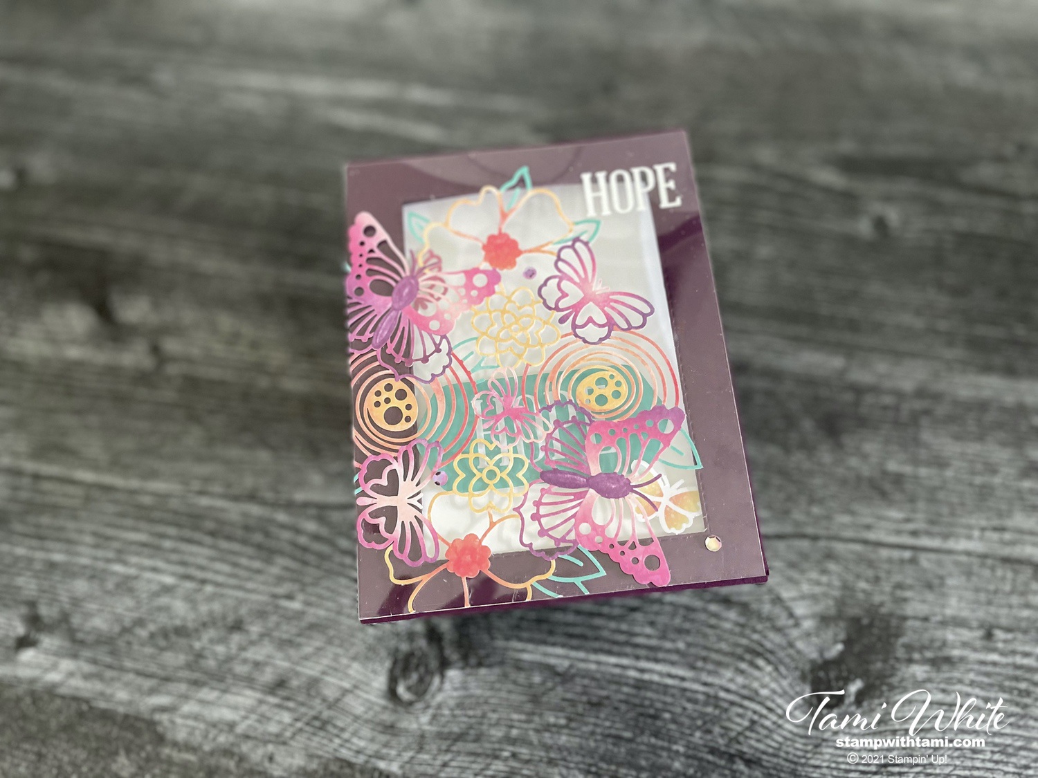 2021 August Paper Pumpkin Kit: Hope Box | Stampin Up | StampWithTami