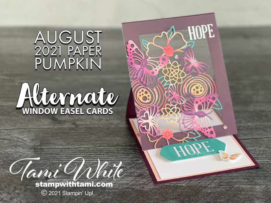 2021 August Paper Pumpkin Kit: Hope Box | Stampin Up | StampWithTami