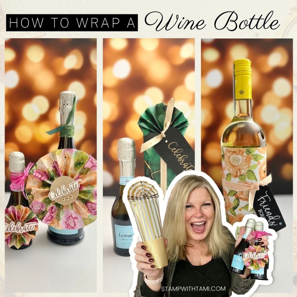 How To Gift Wrap A Wine Bottle StampWithTami Com   How To Wrap A Wine Bottle Tutorial Instagram Post 1024x1024 