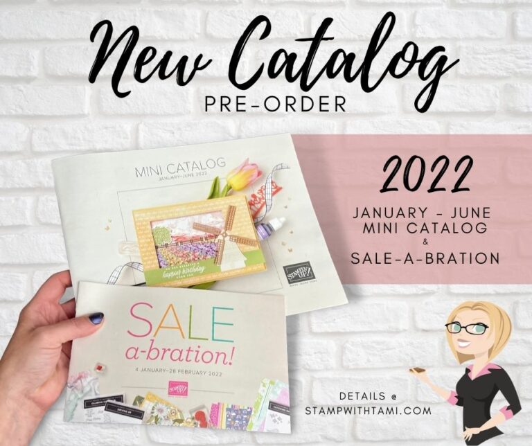 2022 Stampin Up Mini Catalog Pre-Order & Sale | StampWithTami.com