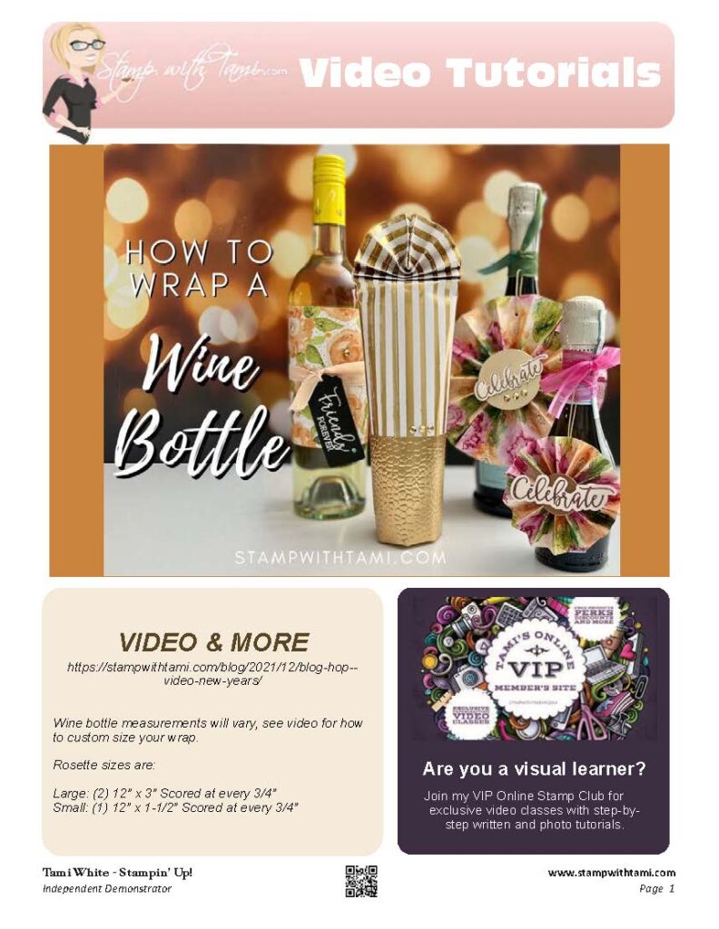 How to gift wrap a wine bottle PDF