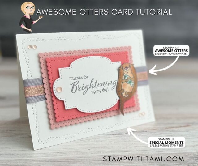 Awesome Otter Card Tutorial