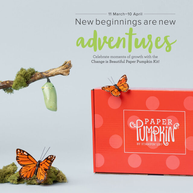 Change is Beautiful Paper Pumpkin Kit