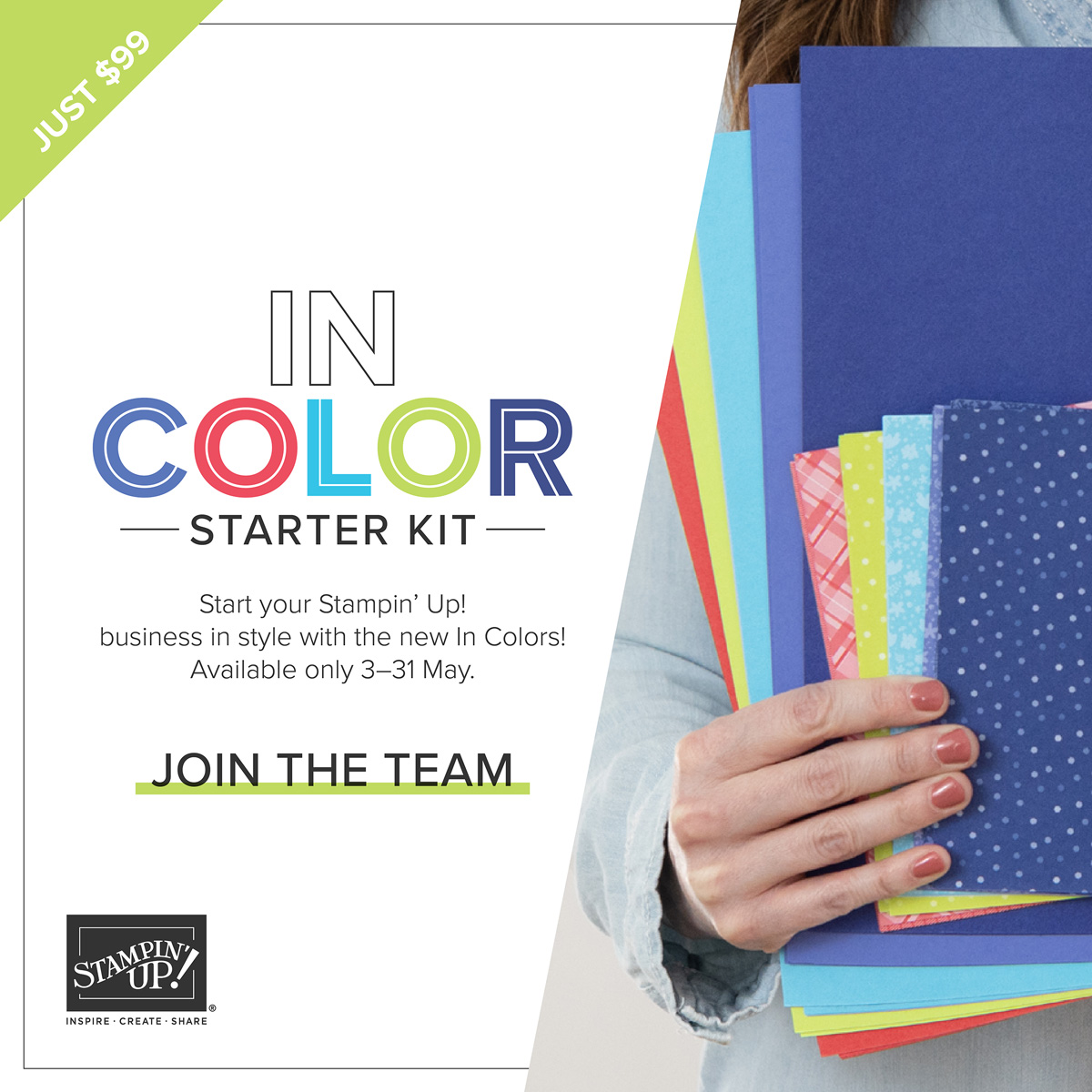 Demo Kit Special Offer: New In Colors - Stampin' Up ...