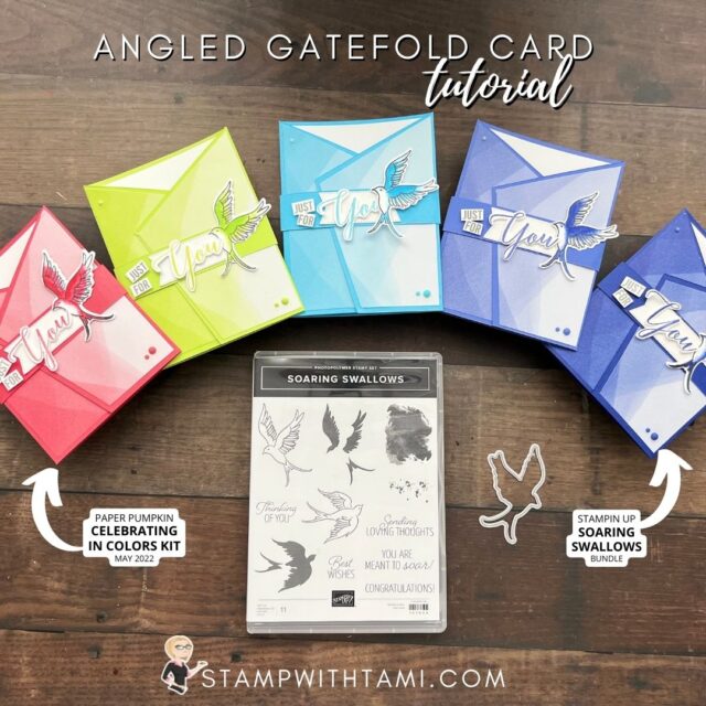 ANGLED GATEFOLD SERIES - CARDS 1-5
