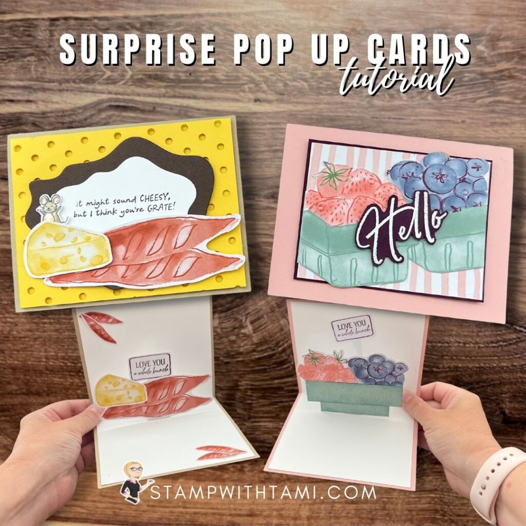 POP UP CARD SERIES CARDS 1 AND 2