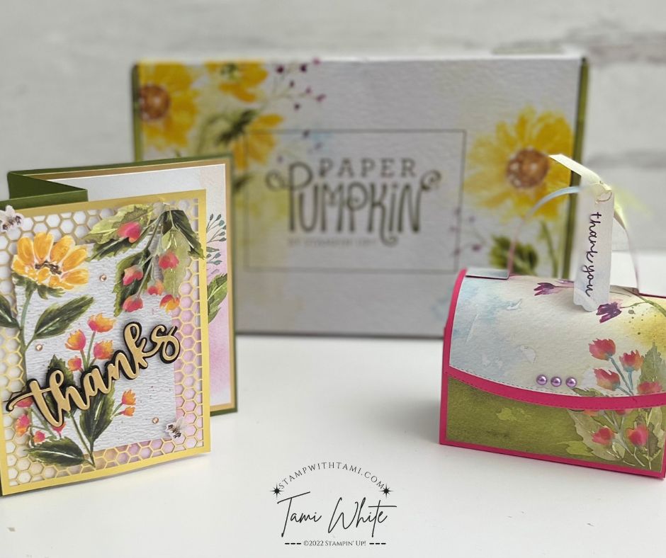 Sweet Sunflowers Card and Box Set [Treat Box Series #4]| Stampin Up Fun ...