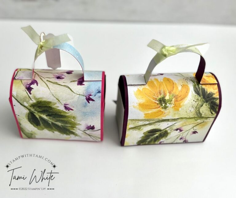 Sweet Sunflowers Card and Box Set [Treat Box Series 4] Stampin Up Fun