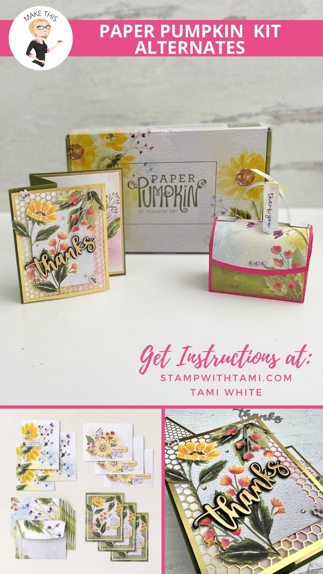 Sweet Sunflowers Card and Box Set [Treat Box Series #4]| Stampin Up Fun ...