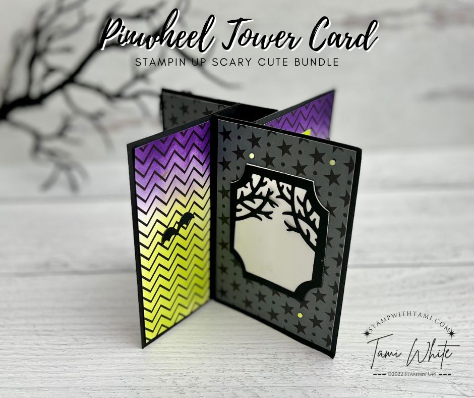 BLOG HOP & VIDEO: Pinwheel Tower Cards [Pinwheel Tower Card #1 ...