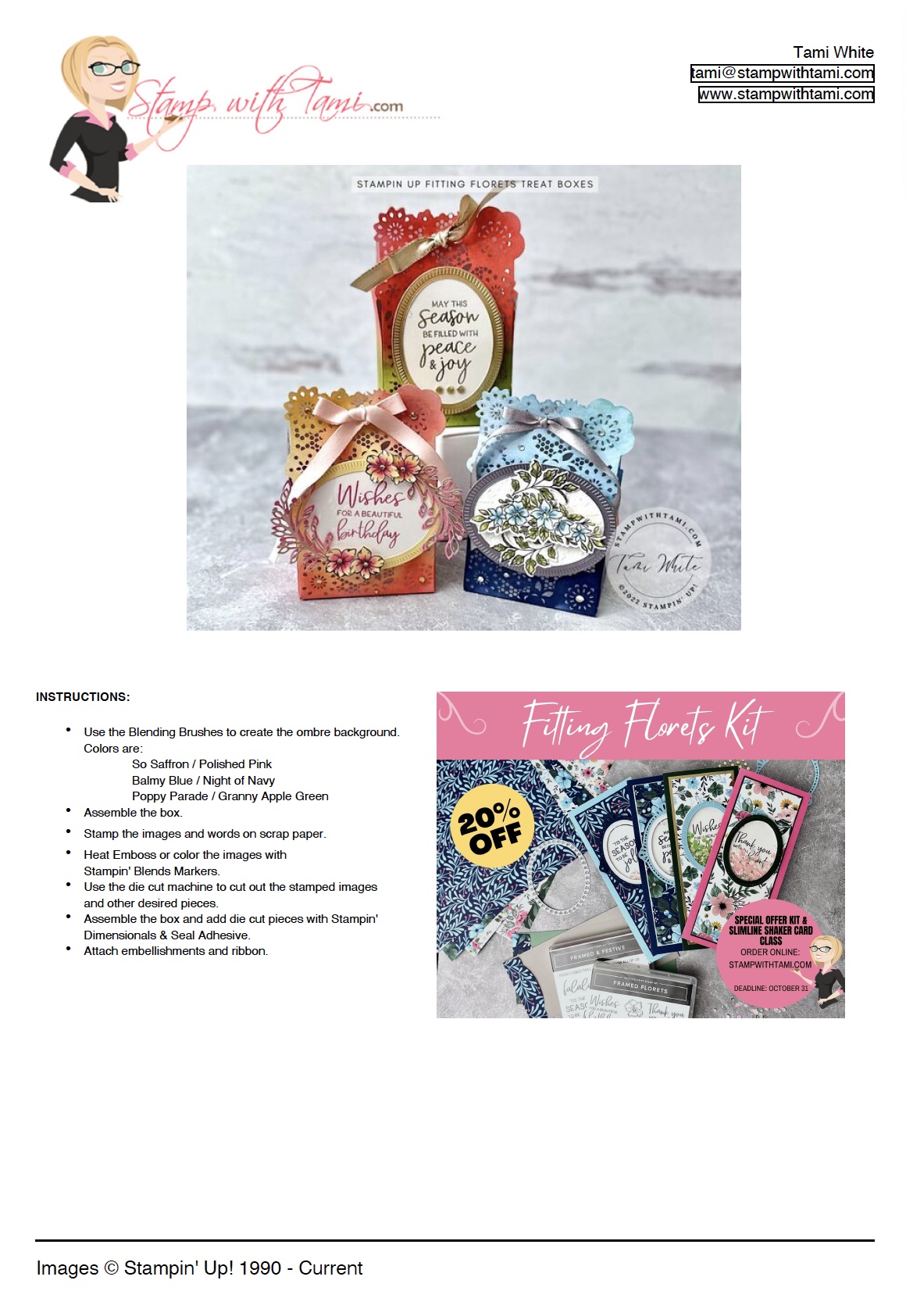 Fitting Florets Collection [Stampin Scoop 148]