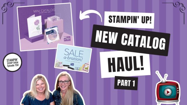 NEW STAMPIN UP CATALOG HAUL   Stampin Scoop Show Episode 150 - 2023 Mini Catalog & SAB Hauls  Join Linda and I as we share sneak peeks from the upcoming Stampin' Up 2023 Mini Catalog and 2023 Saleabration. This is part 1 of our pre-order hauls. More to come.   We'll also share news and gifts from the OnStage Event and how you can win the new Adorable Owls stamp set.
